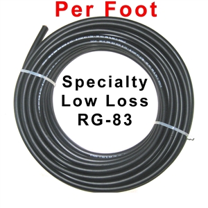 Specialty Low Loss RG-83
